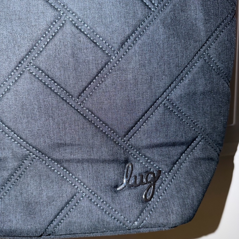 Lug Charcoal Quilted Men's Bag
